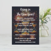 Three Hourglasses New Year's Eve Party 招待状 (スタンド正面)