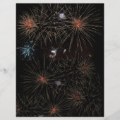 Three Hourglasses New Year's Scrapbook Paper (裏面)