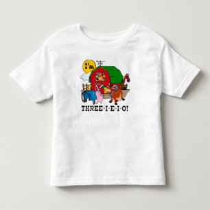 THREE-I-E-I-O トドラーTシャツ