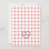 Three I-E-I-O, Cute Farm Animal 3rd Birthday 招待状 (裏面)