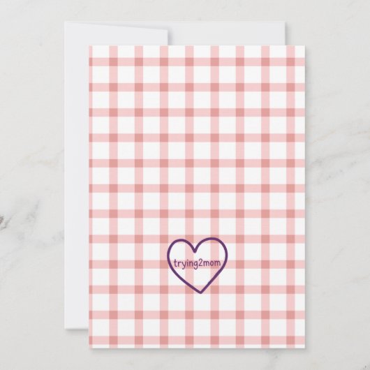 Three I-E-I-O, Cute Farm Animal 3rd Birthday 招待状 (裏面)