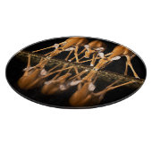 Three Impala Drink Together at Night カッティングボード (角)