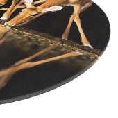 Three Impala Drink Together at Night カッティングボード (角)