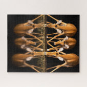 Three Impala Drink Together at Night ジグソーパズル (横)