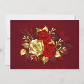 Three Jewelry Roses カード (正面)