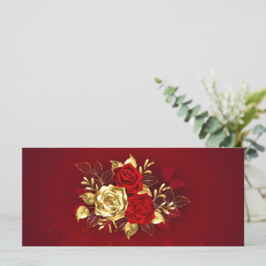 Three Jewelry Roses メニュー (スタンド正面)