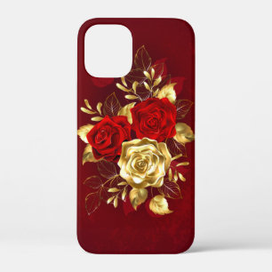 Three Jewelry Roses iPhone 12 Mini ケース