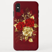 Three Jewelry Roses Case-Mate iPhoneケース (裏面)