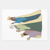 THREE KING WRAPPING PAPER ラッピングペーパーシート (正面2)