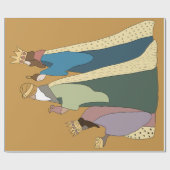 THREE KING WRAPPING PAPER  ラッピングペーパー (フラット)