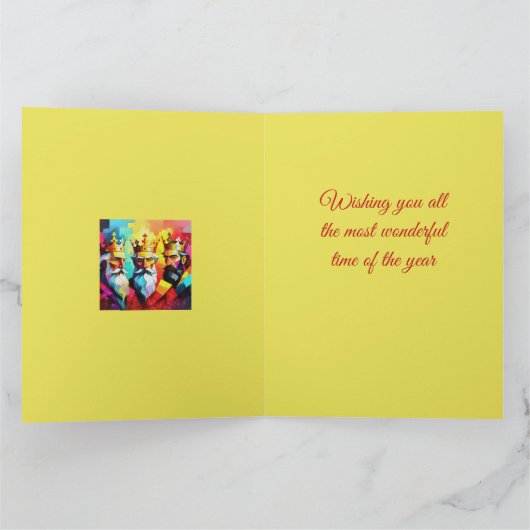 Three Kings カード (内部)