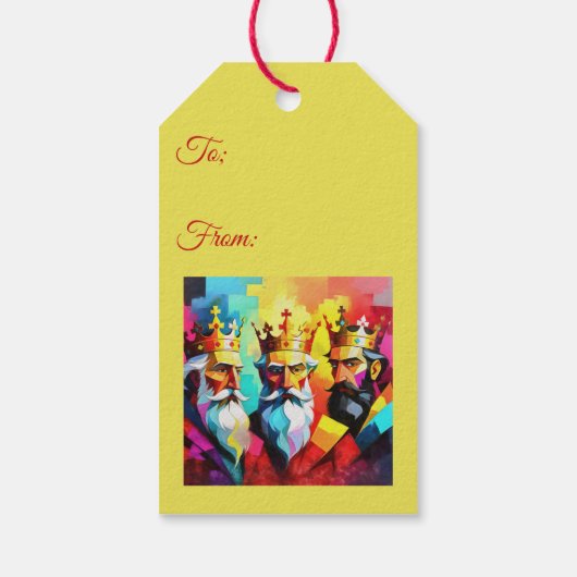 Three Kings ギフトタグ (裏面)