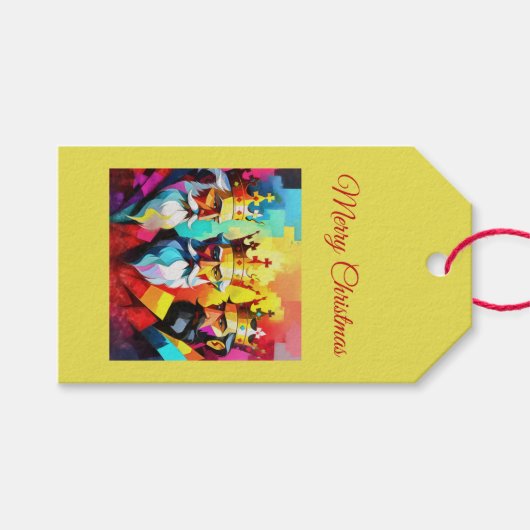 Three Kings ギフトタグ (正面(横))