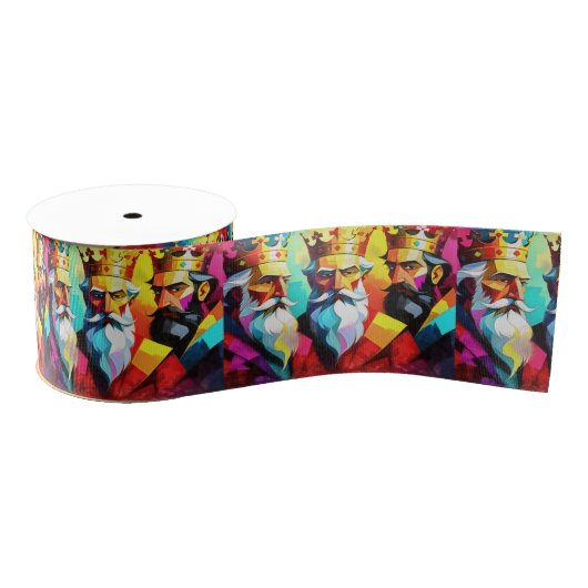 Three Kings グログランリボン (リール)