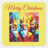 Three Kings スクエアシール (正面)