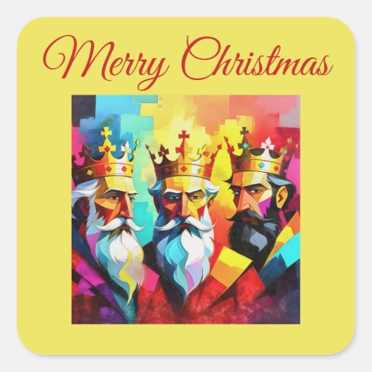 Three Kings スクエアシール (正面)