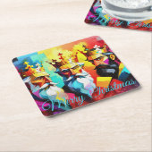 Three Kings スクエアペーパーコースター (アングル)