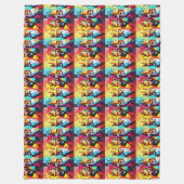 Three Kings フリースブランケット (正面)