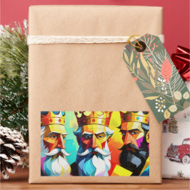 Three Kings 長方形シール