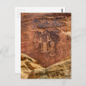 Three Kings Petroglyph - Mckenkie Ranch – ユタ ポストカード (正面/裏面)