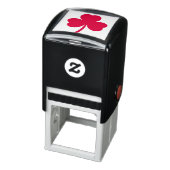 Three Leaf Clover Personalized Self Inking Stamp セルフインキングスタンプ (商品)