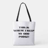 Three Links奇数キャストトート トートバッグ (裏面)