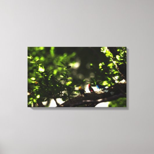 Three Little Birds キャンバスプリント (正面)