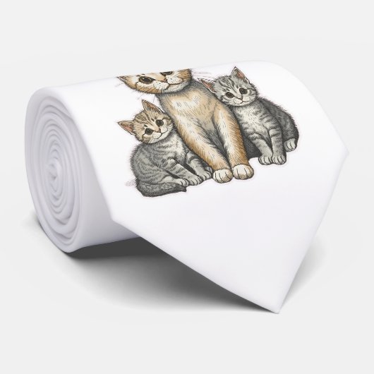 Three Little Kittens ネクタイ (ロール)