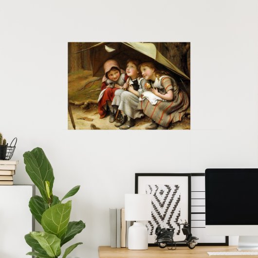 “Three Little Kittens” ポスター (ホームオフィス)