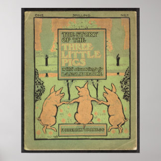 Three little Pigs Poster ポスター