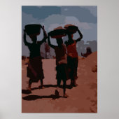 Three lone figures ポスター (正面)