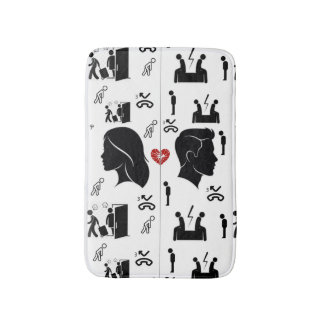 Three Missed Chances Bath Mat | Emotional Décor  バスマット