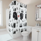 Three Missed Chances Shower Curtain シャワーカーテン (インサイチュ)