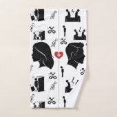 Three Missed Chances Towel Set | Emotional Décor バスタオルセット (ハンドタオル)