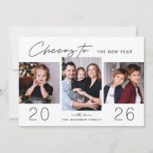 Three Moments Oneお祝い2025年新年写真 シーズンカード (正面)