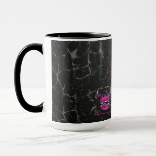 Three Monkeys Video Gaming Design マグカップ (左)