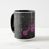Three Monkeys Video Gaming Design マグカップ (正面左)