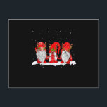 Three Nordic Gnomes Winter Christmas Swedish Elves ポストカード<br><div class="desc">Gnomes Thanksgiving Halloween Merry Christmas and Happy Hallothanksmas outfit is gift for boys,  girls,  kids,  mom,  dad,  grandma,  men,  women,  teacher. October,  November,  And December,  Mix of Winter and Autumn! Celebrate the holidays with friends and family</div>