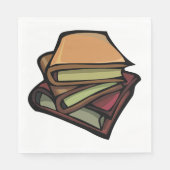 Three Old Books Stacked Together スタンダードランチョンナプキン (正面)