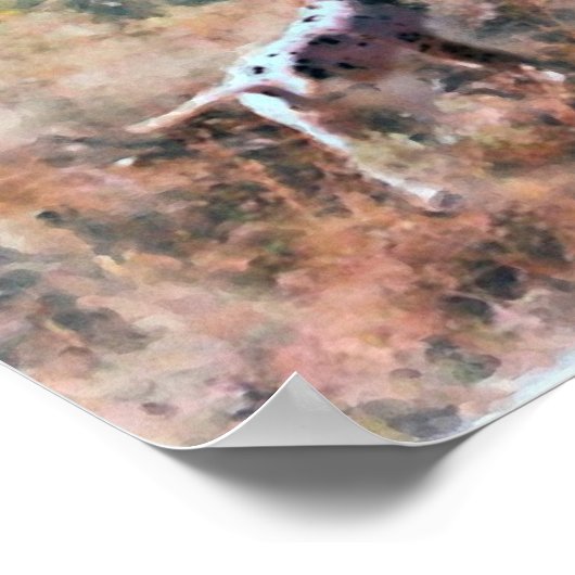 Three on Trail art by Di.Wi. ポスター (角)