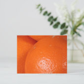 Three Orange Group Hug Still Life Photo ポストカード (スタンド正面)