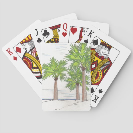 THREE PALMの遊カード トランプ (裏面)