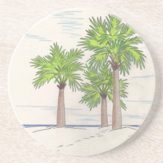 THREE PALMS コースター (正面)