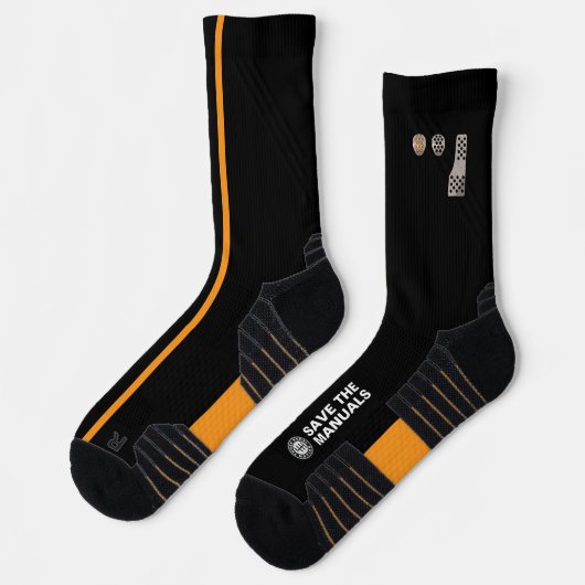 THREE PEDAL NATION Crew Socks ソックス (左)