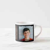 Three photos and name, black Sci-Fi Frame エスプレッソカップ (右)