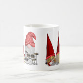 Three Piece Gnome Band on a  コーヒーマグカップ (中央)