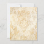 Three Pumpkin Autumn Fall Scrapbook Paper (裏面)