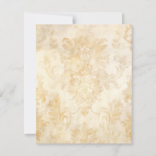 Three Pumpkin Autumn Fall Scrapbook Paper (裏面)