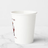 Three-Rex basketball Dino birthday 紙コップ (左)