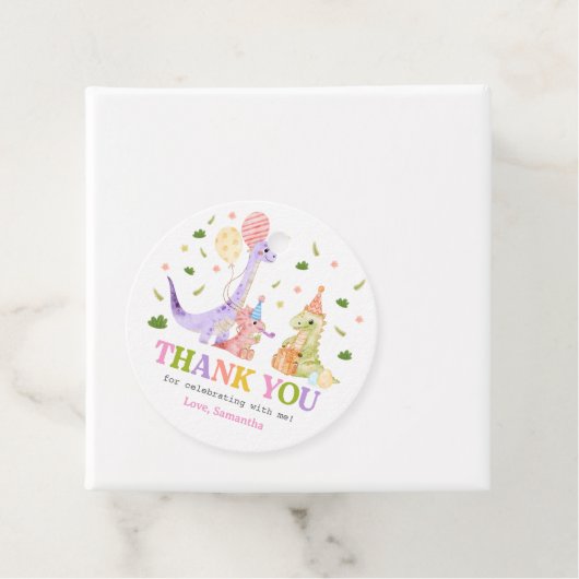 Three Rex Dinosaur Birthday フェイバータグ (インサイチュ)